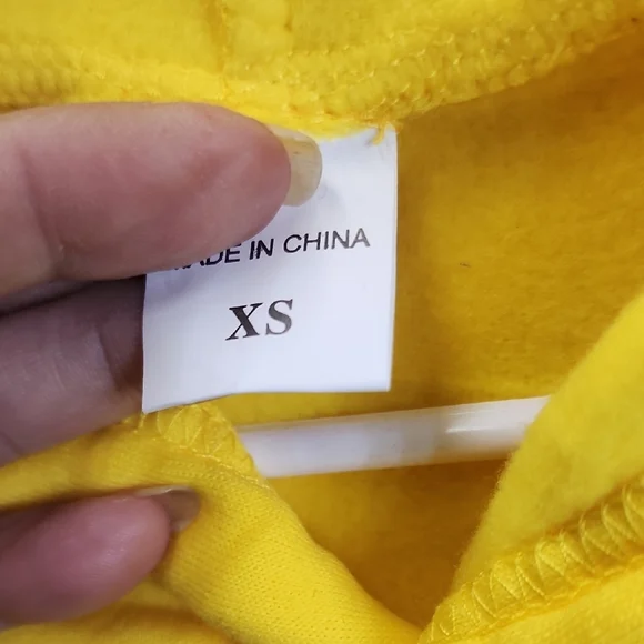 Yellow Graphic Hoodie - Picture 2 of 5